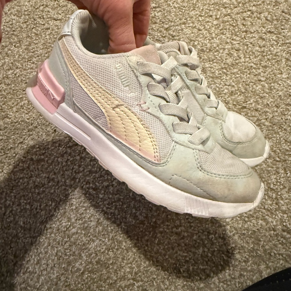 Puma Kids Sneakers - Pink and White